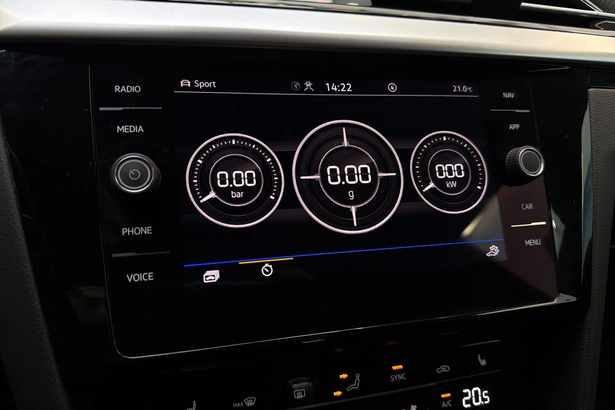 sininen Volkswagen Arteon 2021 kuva 19.