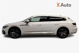 valkoinen Volkswagen Arteon 2021 kuva 6.