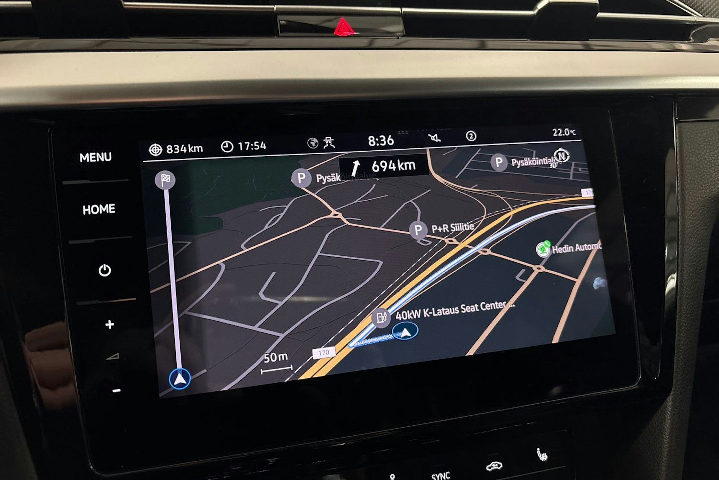 sininen Volkswagen Arteon 2022 kuva 21.