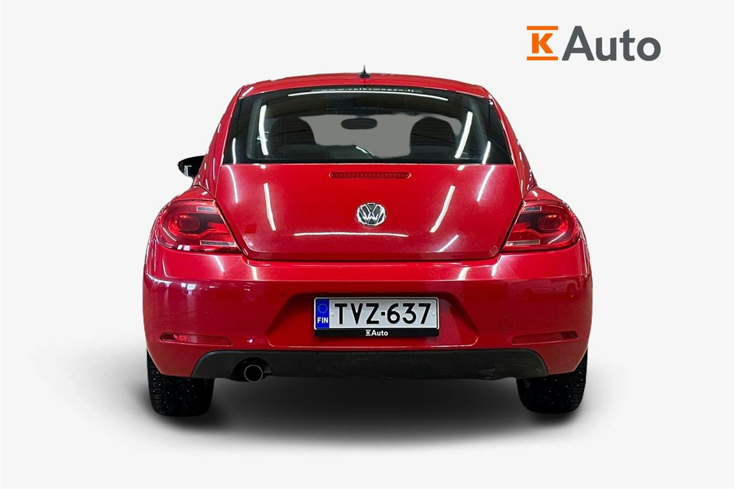 punainen Volkswagen Beetle 2012 kuva 3.