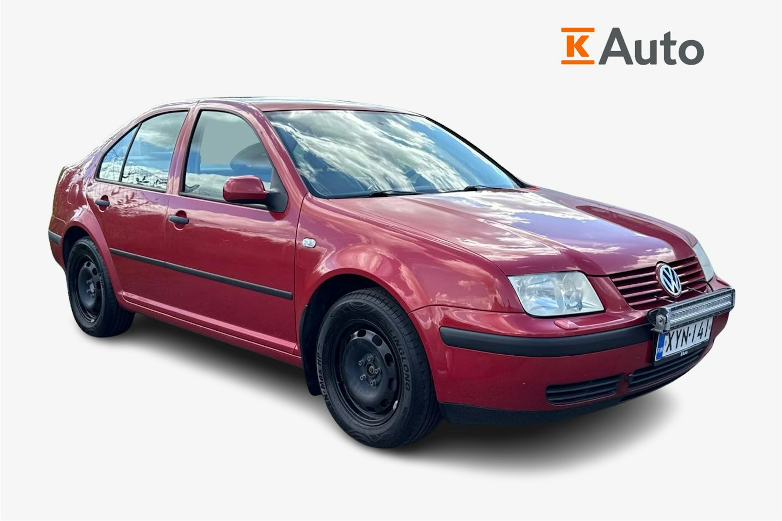 punainen Volkswagen Bora 2002 kuva 1.