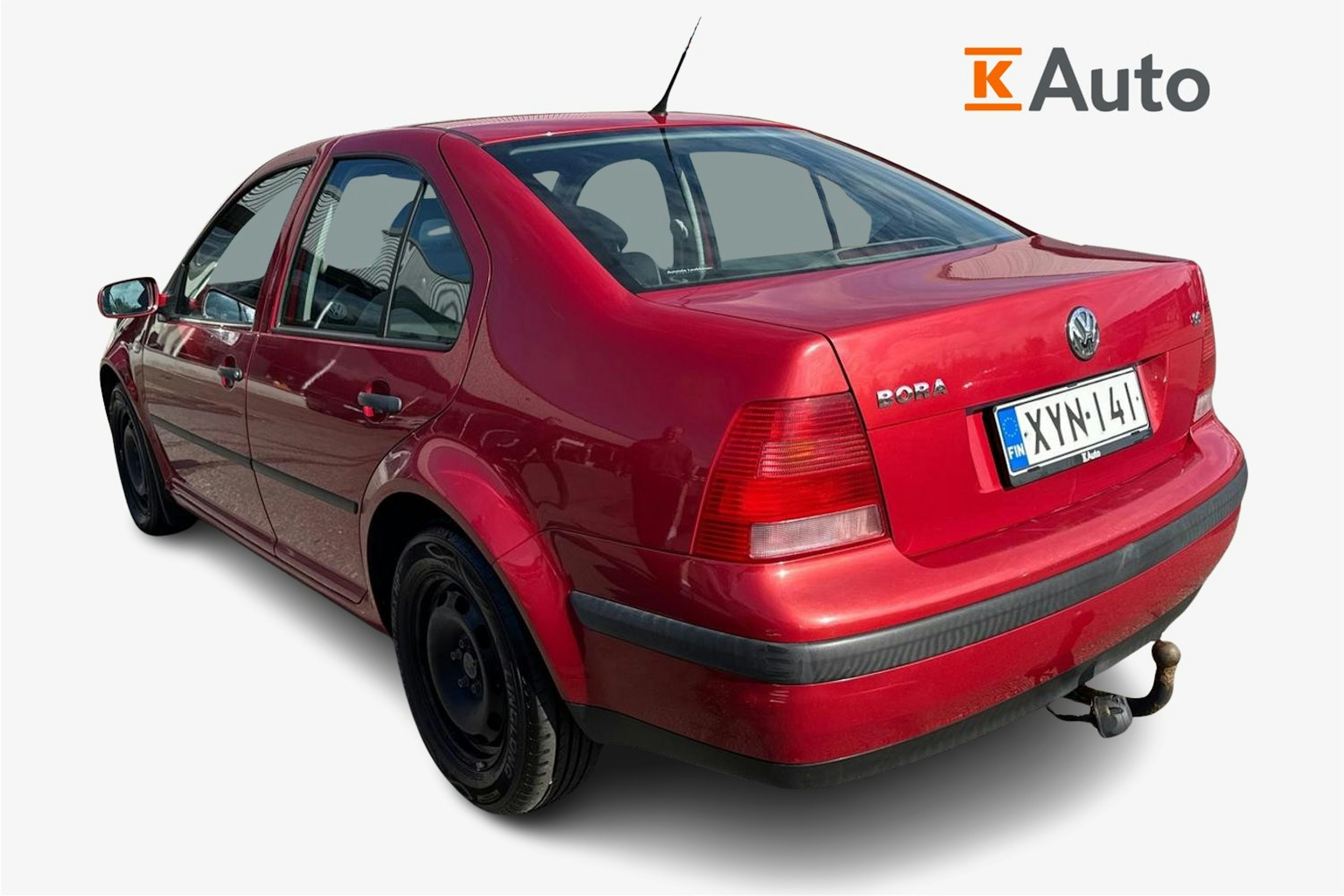 punainen Volkswagen Bora 2002 kuva 2.