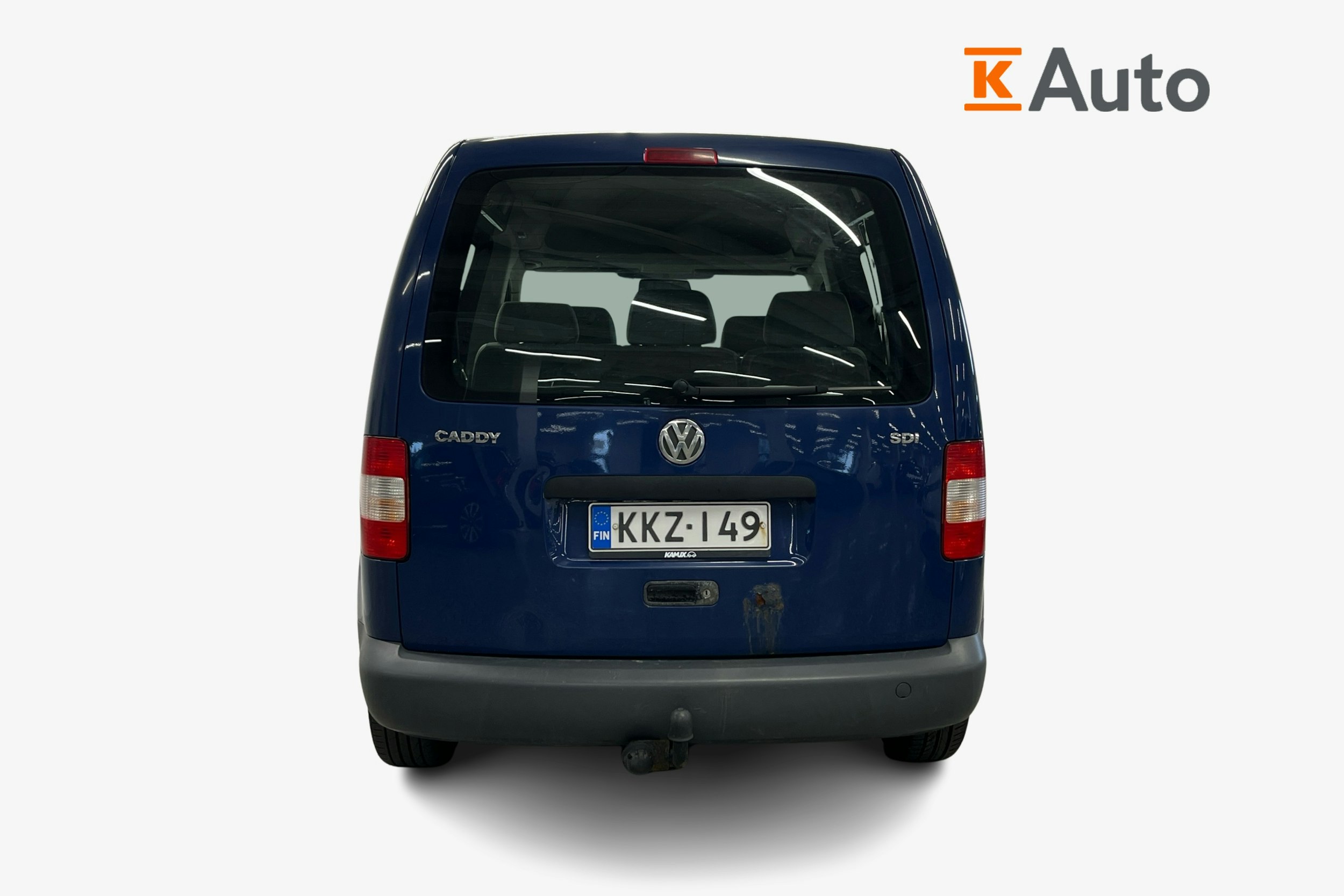 sininen Volkswagen Caddy 2004 kuva 3.