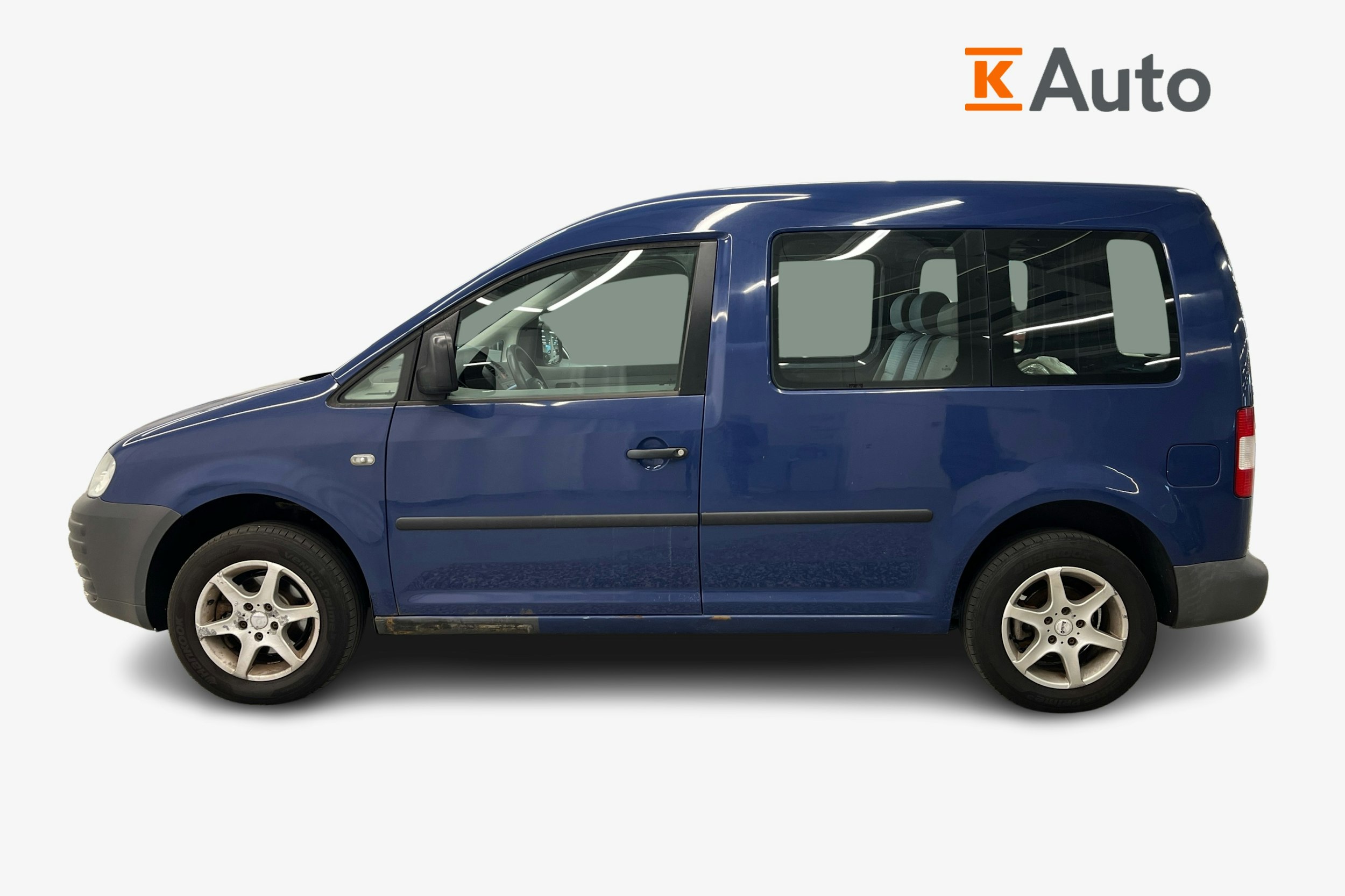 sininen Volkswagen Caddy 2004 kuva 5.