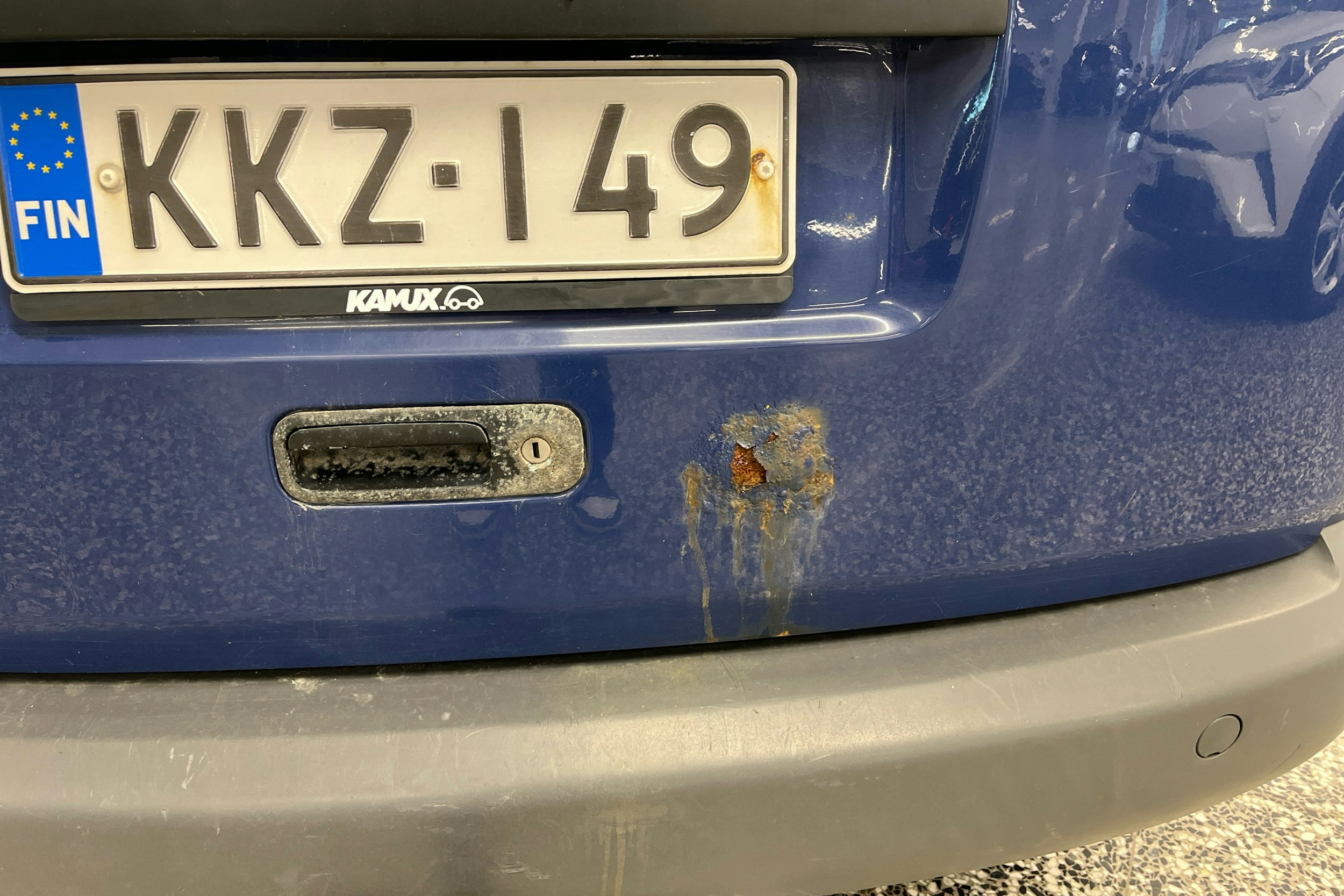 sininen Volkswagen Caddy 2004 kuva 16.