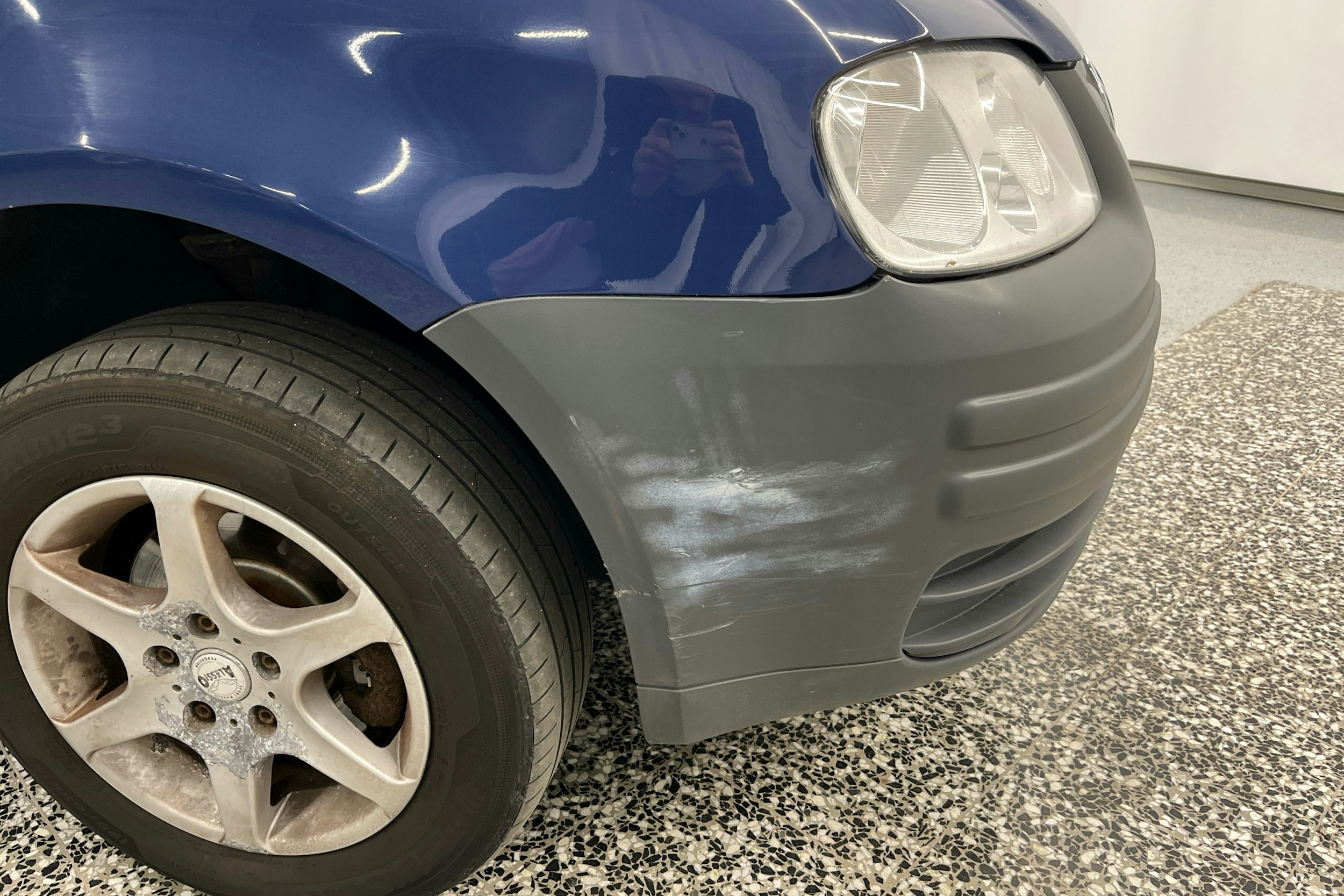 sininen Volkswagen Caddy 2004 kuva 19.