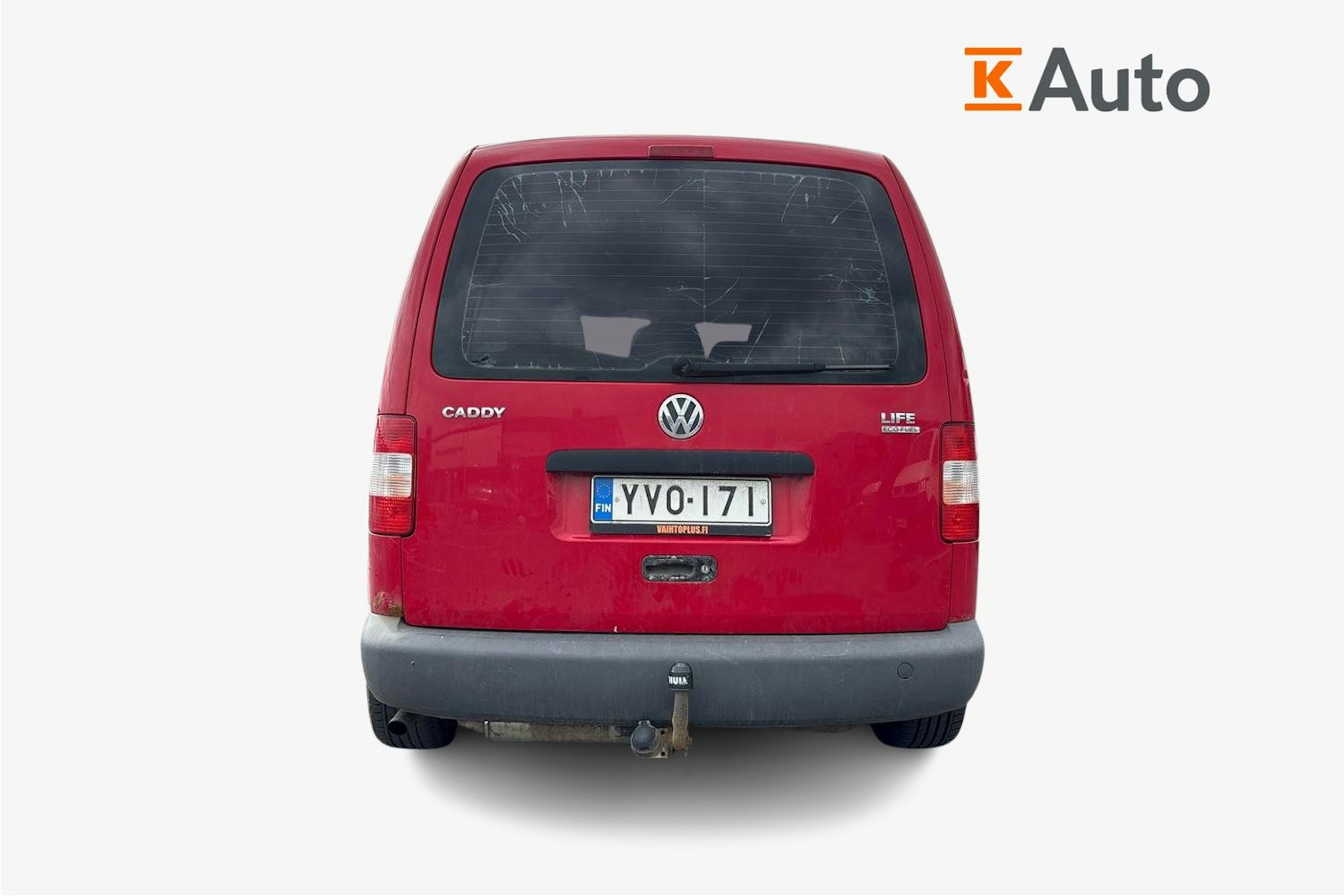 punainen Volkswagen Caddy 2006 kuva 3.