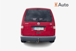 punainen Volkswagen Caddy 2006 kuva 3.