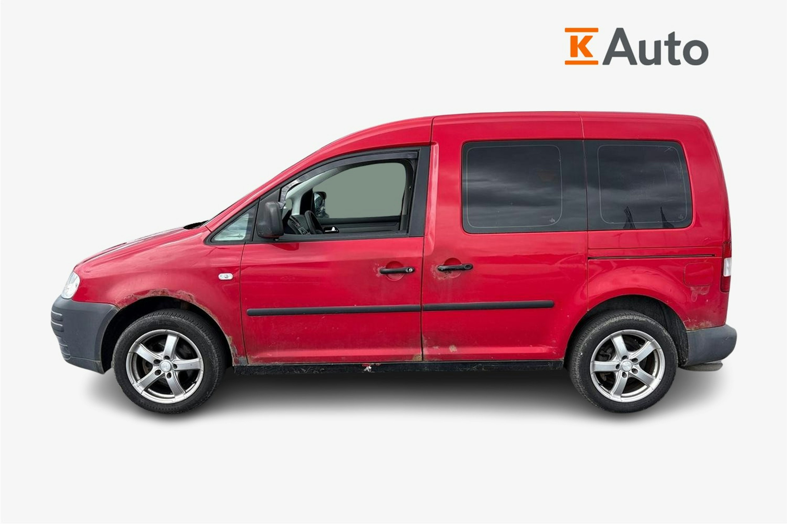 punainen Volkswagen Caddy 2006 kuva 5.