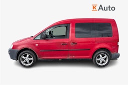 punainen Volkswagen Caddy 2006 kuva 5.