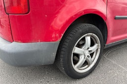 punainen Volkswagen Caddy 2006 kuva 15.