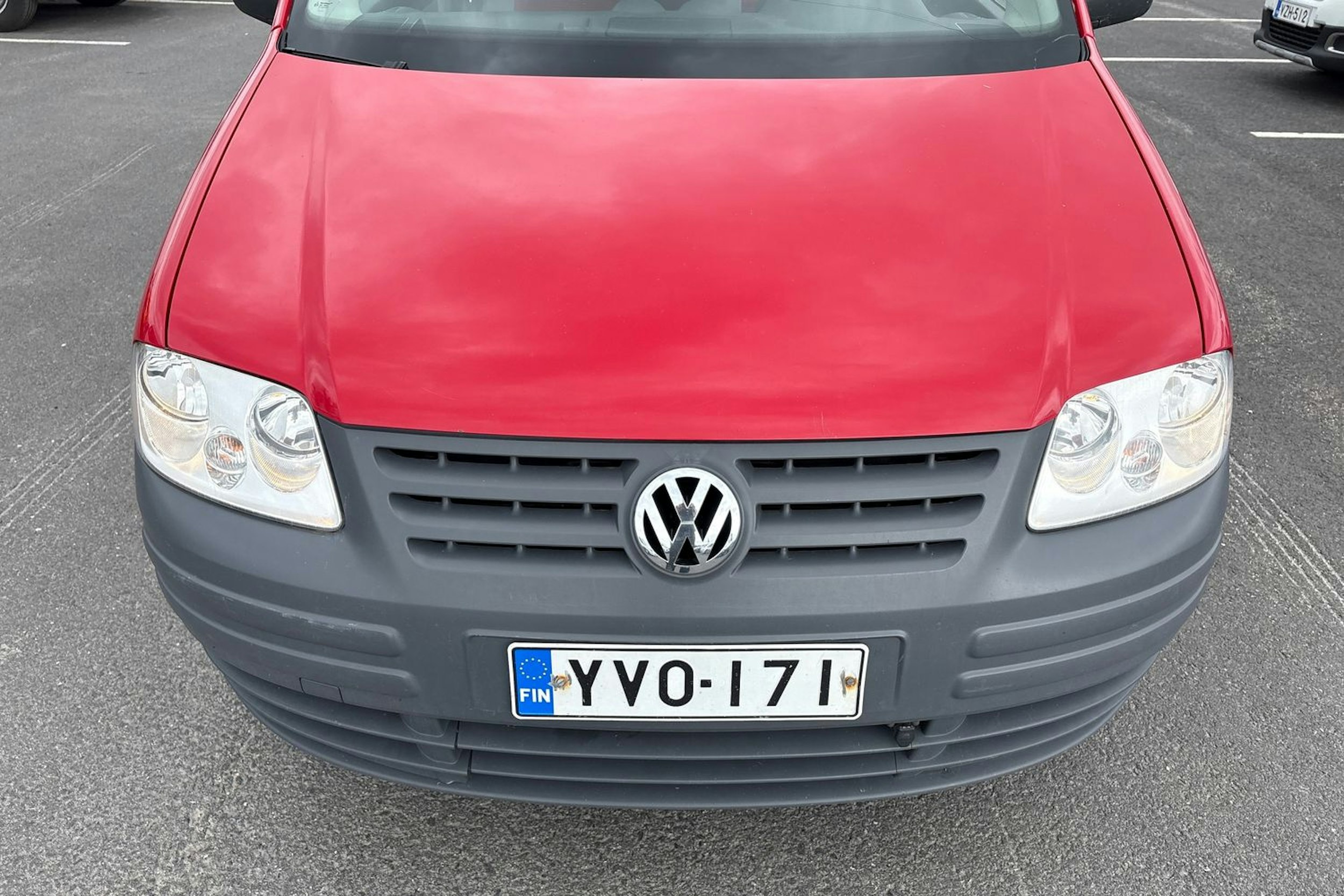 punainen Volkswagen Caddy 2006 kuva 20.
