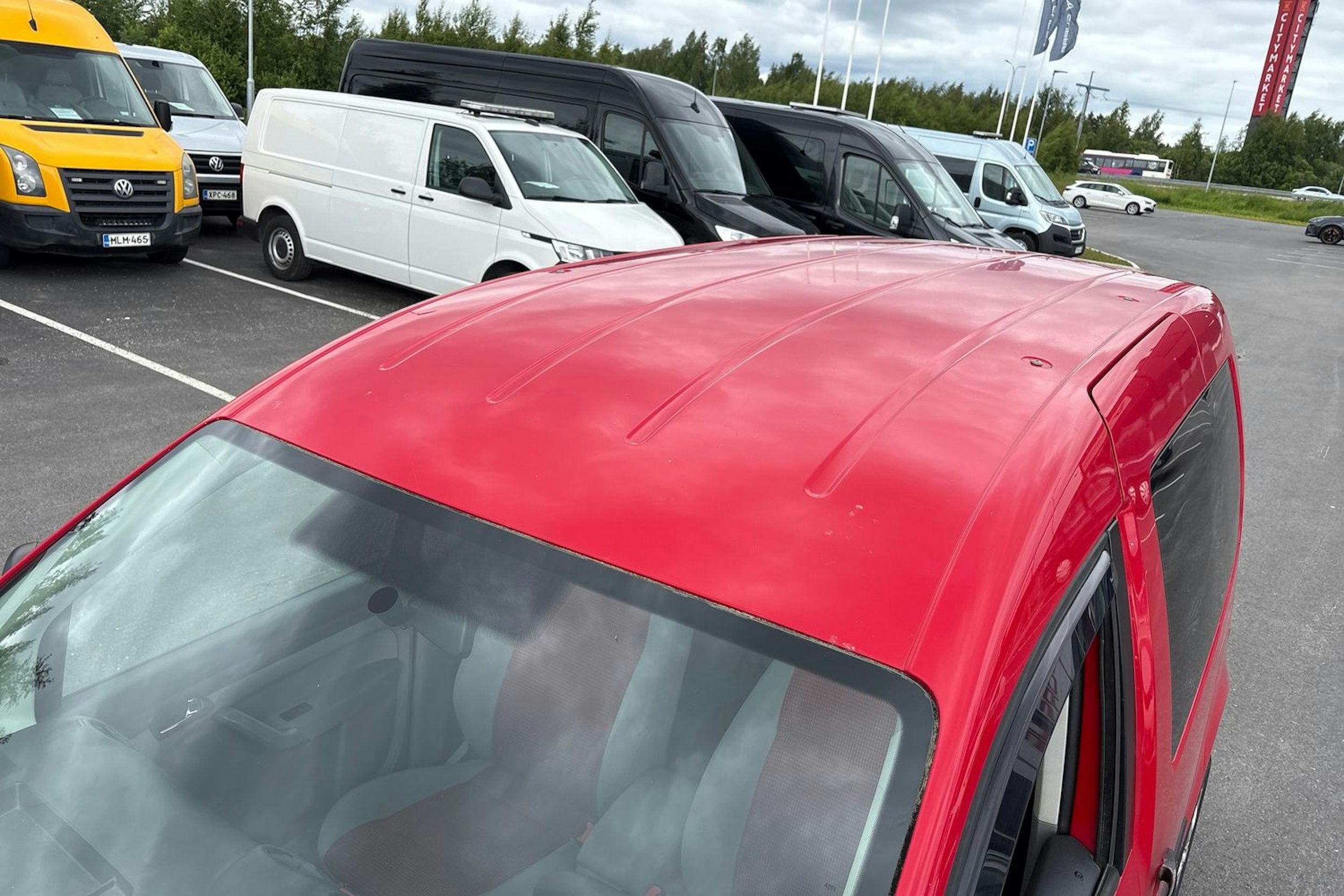 punainen Volkswagen Caddy 2006 kuva 22.