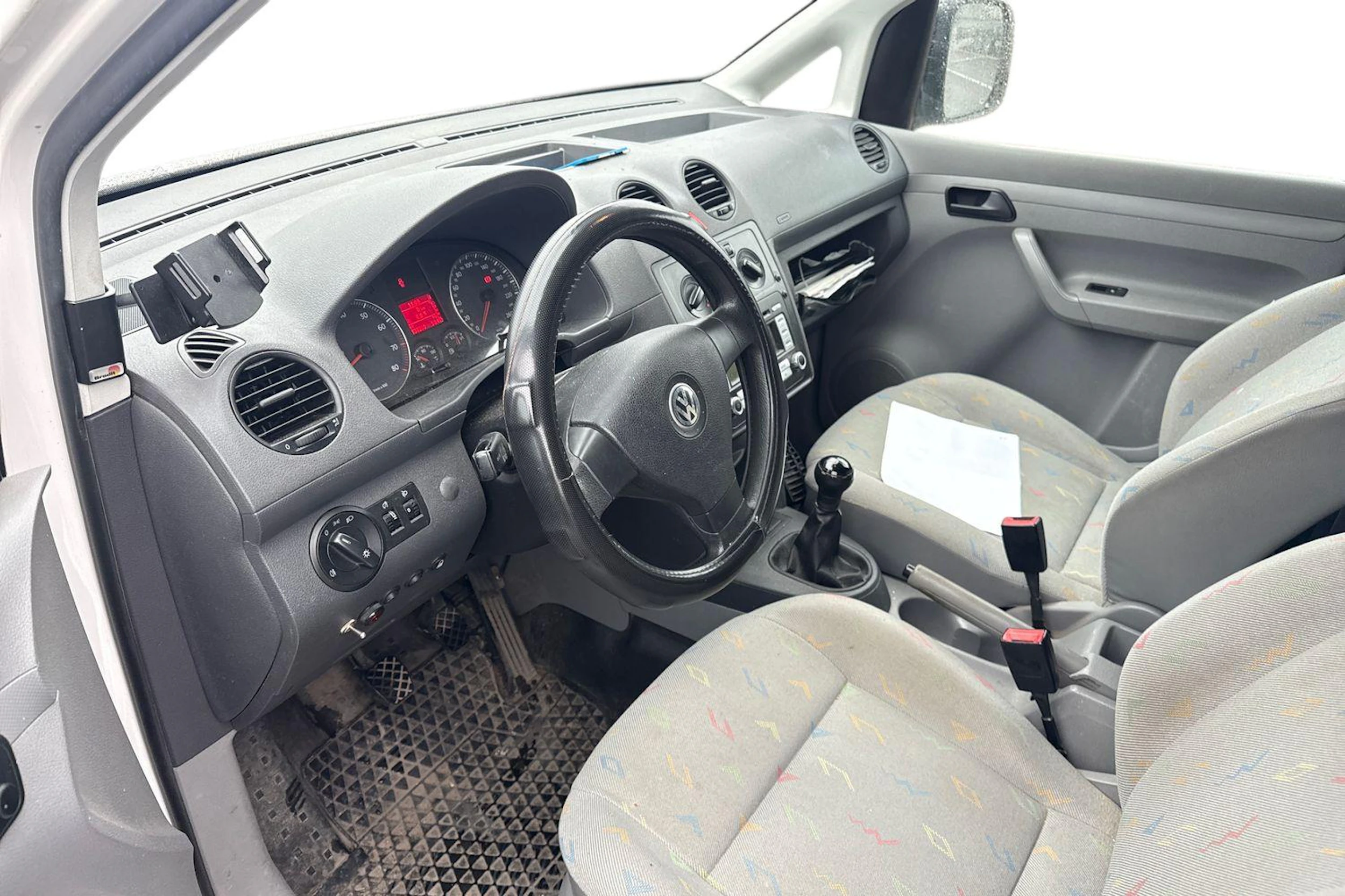 Valkoinen Volkswagen CADDY 2007 kuva 3.