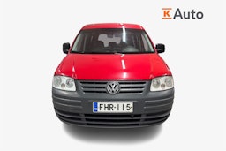 punainen Volkswagen Caddy 2007 kuva 4.