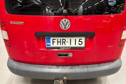 punainen Volkswagen Caddy 2007 kuva 17.