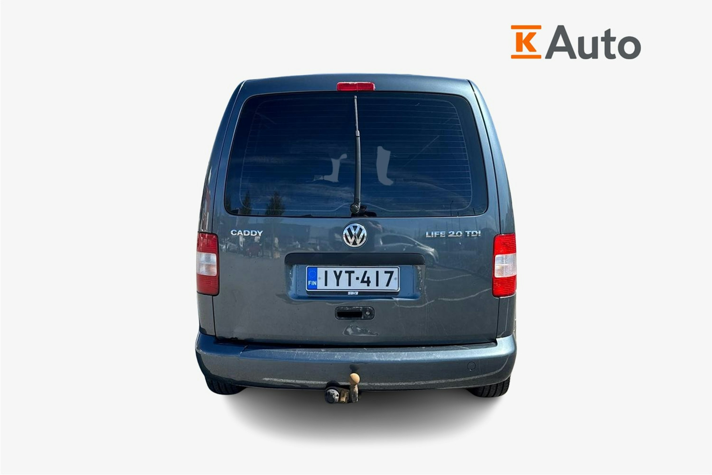 harmaa Volkswagen Caddy 2008 kuva 3.
