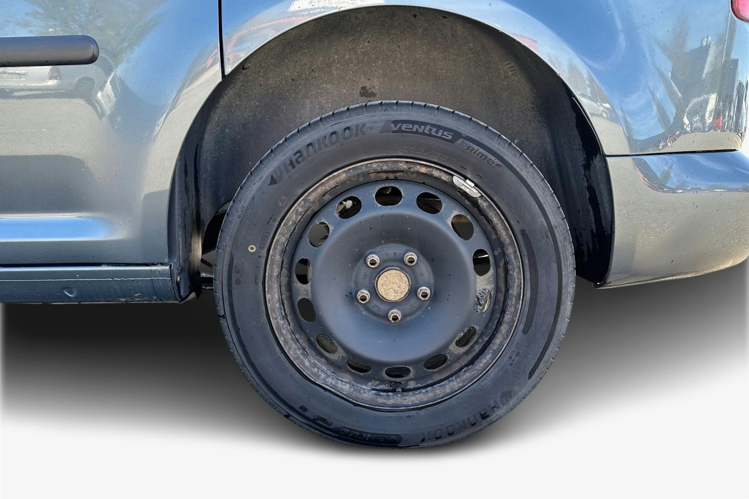 harmaa Volkswagen Caddy 2008 kuva 11.