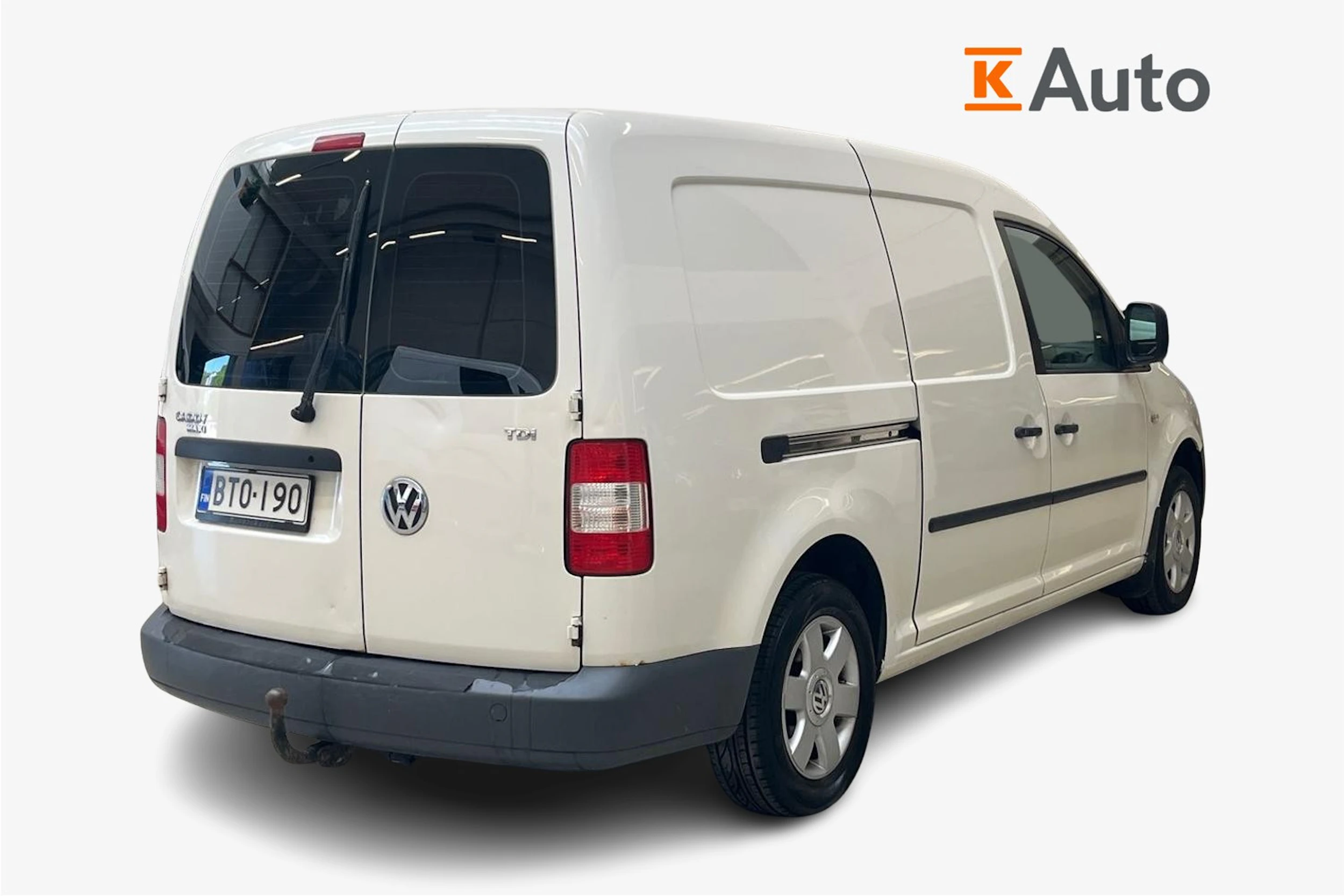 valkoinen Volkswagen Caddy 2009 kuva 2.