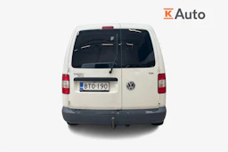valkoinen Volkswagen Caddy 2009 kuva 3.
