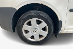 valkoinen Volkswagen Caddy 2009 kuva 9.
