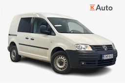valkoinen Volkswagen Caddy 2009 kuva 1.