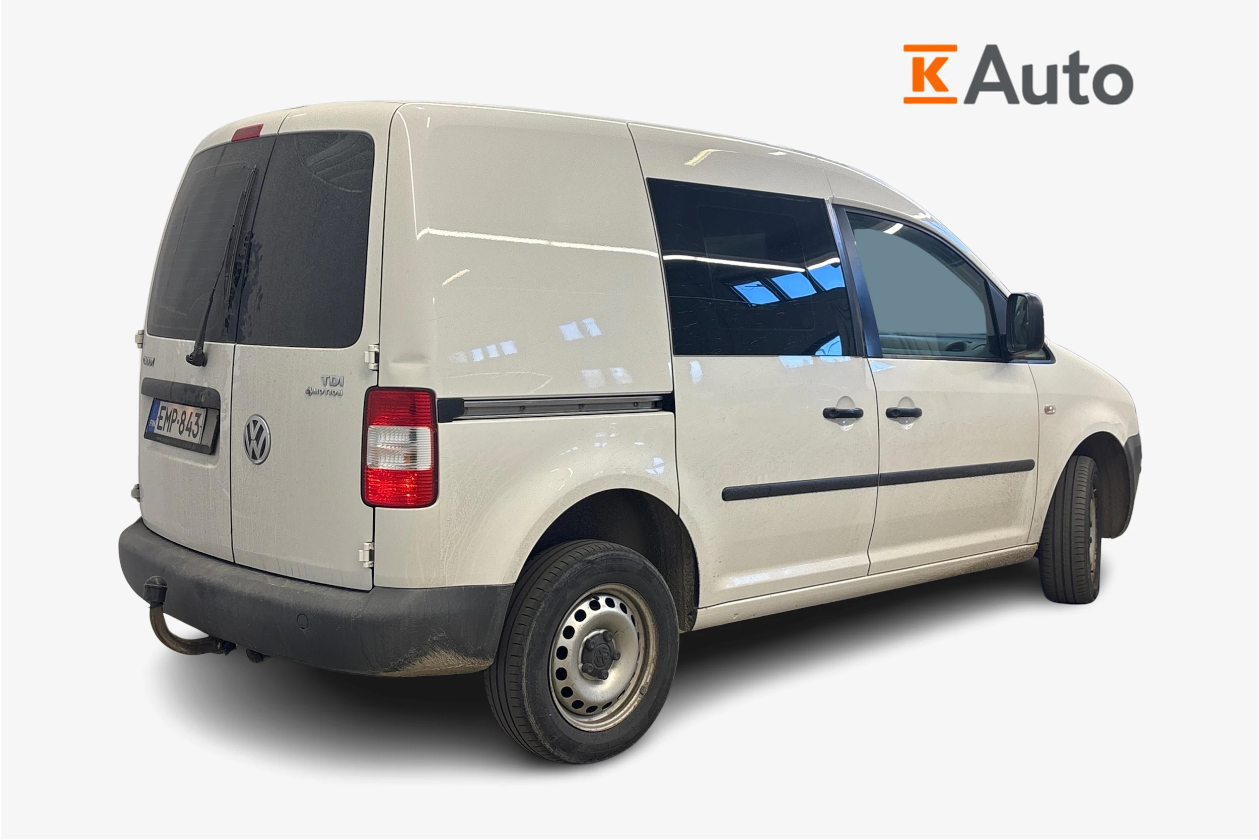 valkoinen Volkswagen Caddy 2009 kuva 2.