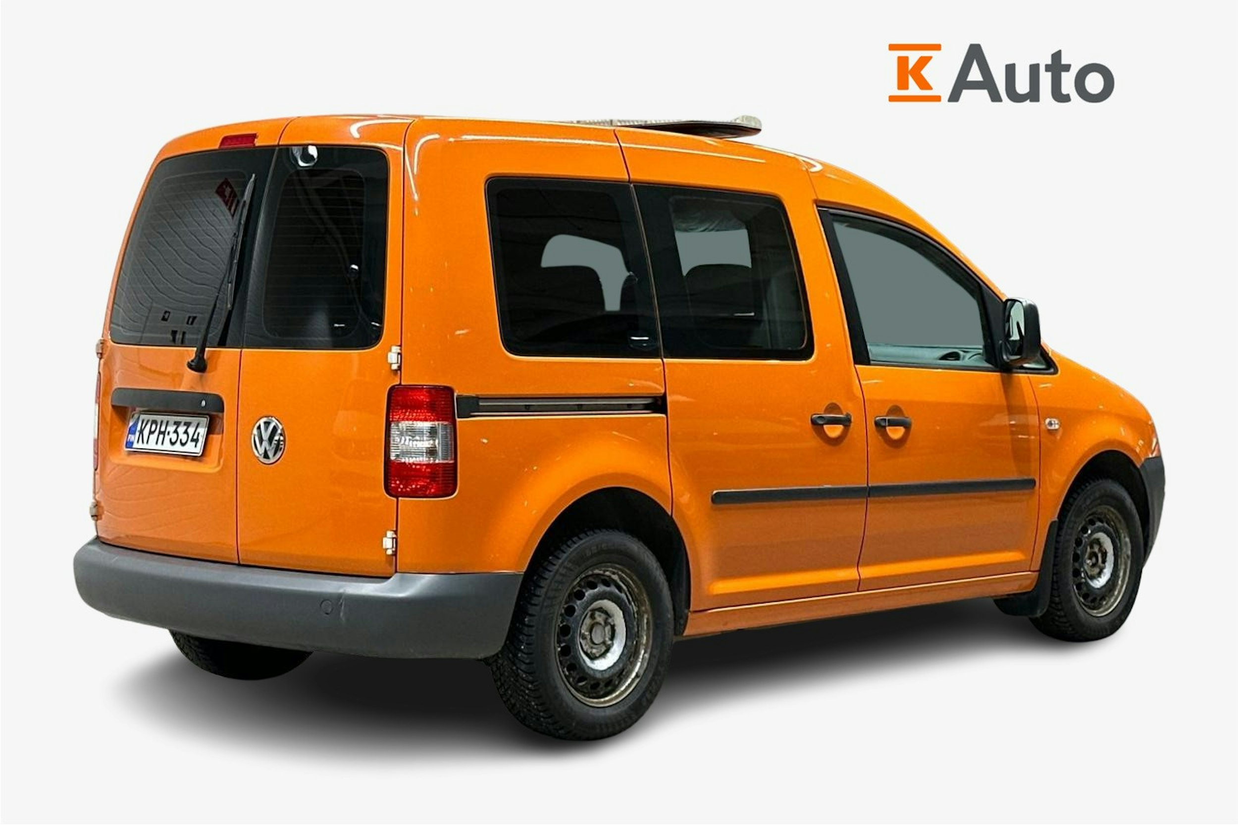 oranssi Volkswagen Caddy 2009 kuva 3.