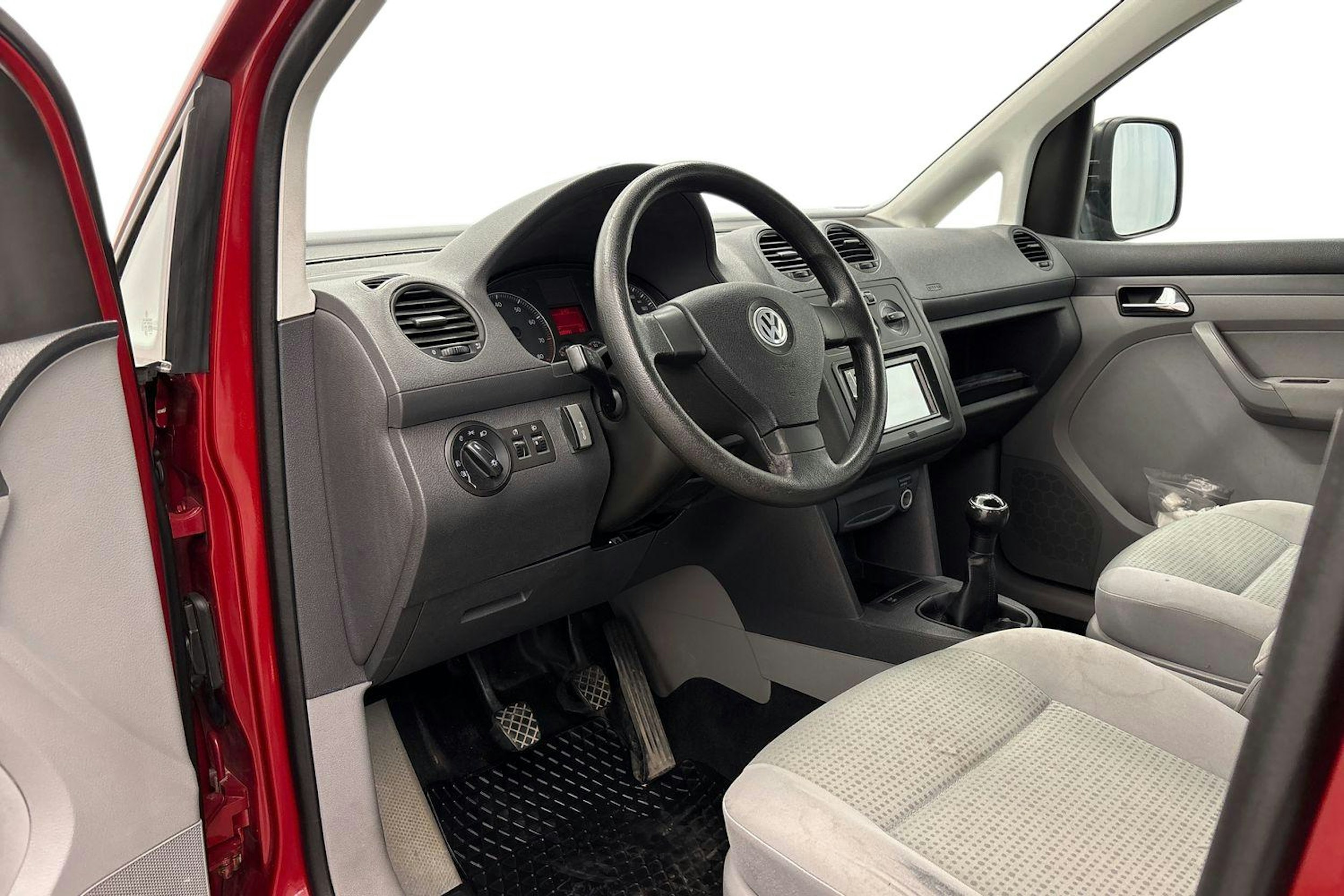 punainen Volkswagen Caddy 2010 kuva 7.