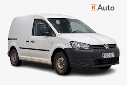 valkoinen Volkswagen Caddy 2010 kuva 1.
