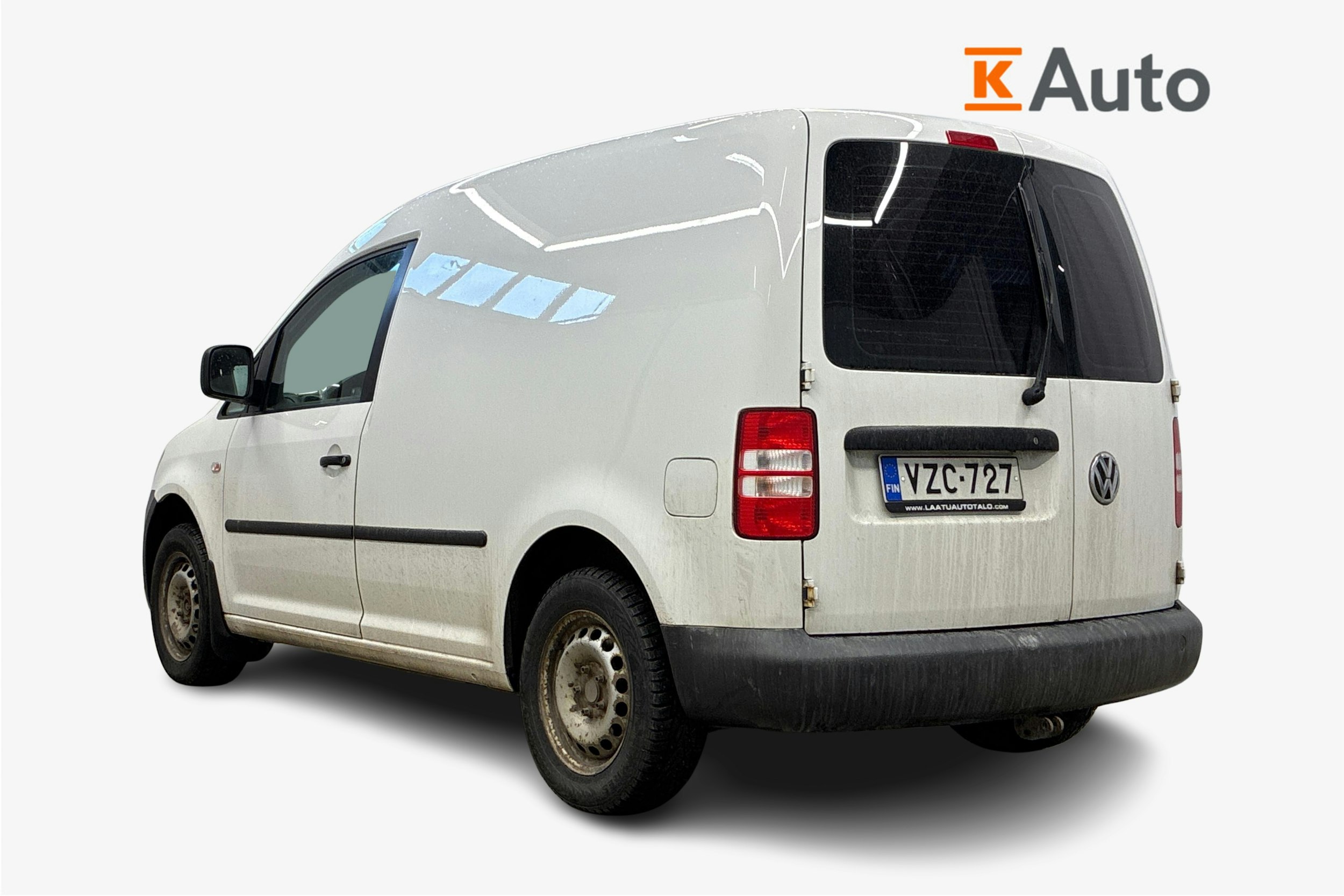 valkoinen Volkswagen Caddy 2010 kuva 2.