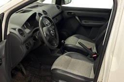 valkoinen Volkswagen Caddy 2010 kuva 3.