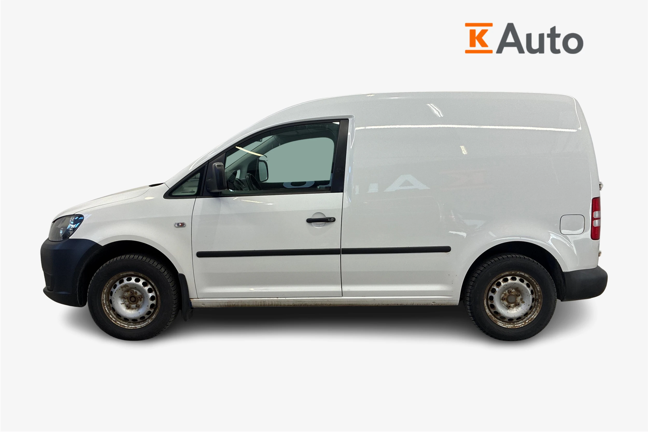 valkoinen Volkswagen Caddy 2010 kuva 5.