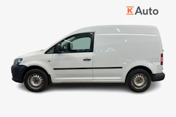 valkoinen Volkswagen Caddy 2010 kuva 5.