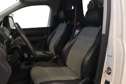 valkoinen Volkswagen Caddy 2010 kuva 7.