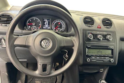 valkoinen Volkswagen Caddy 2010 kuva 8.