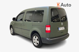 vihreä Volkswagen Caddy 2011 kuva 2.