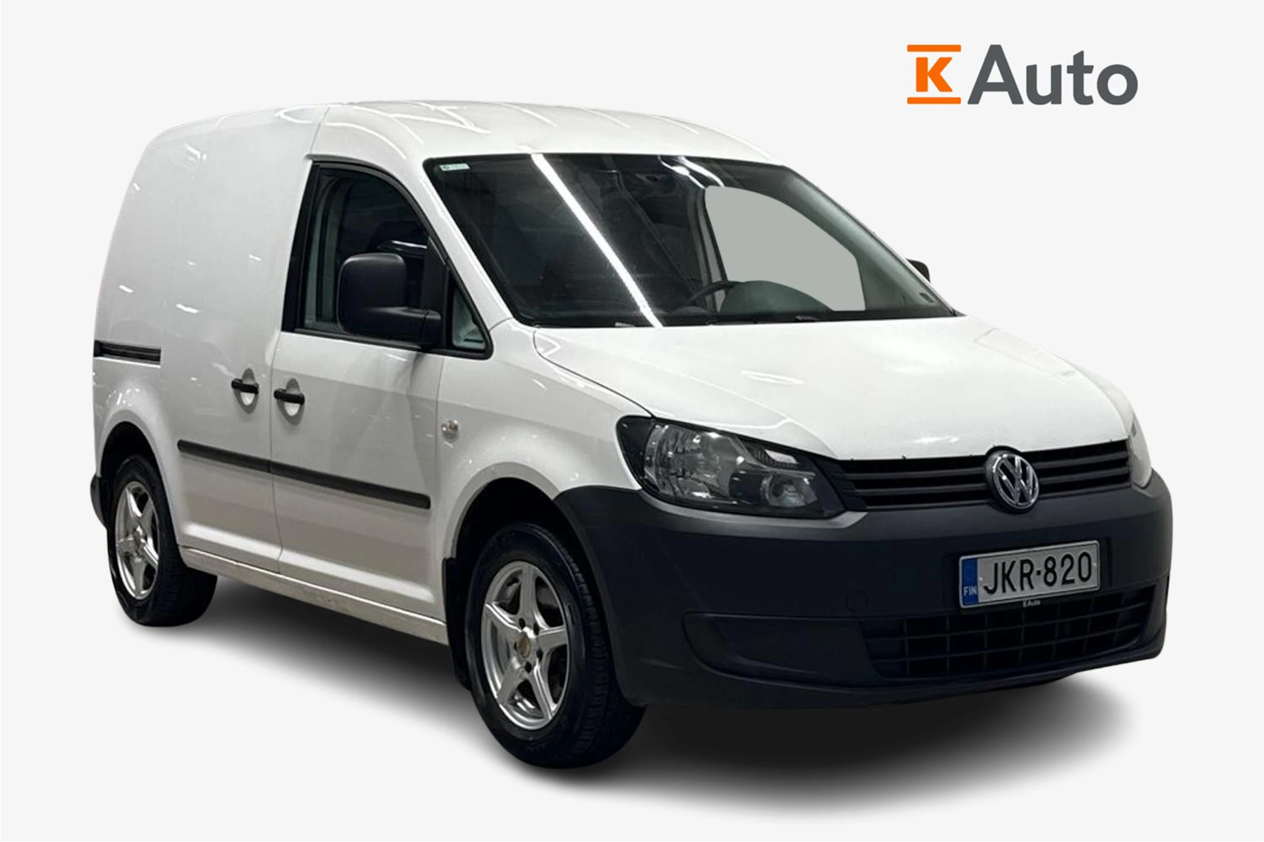 valkoinen Volkswagen Caddy 2011 kuva 1.