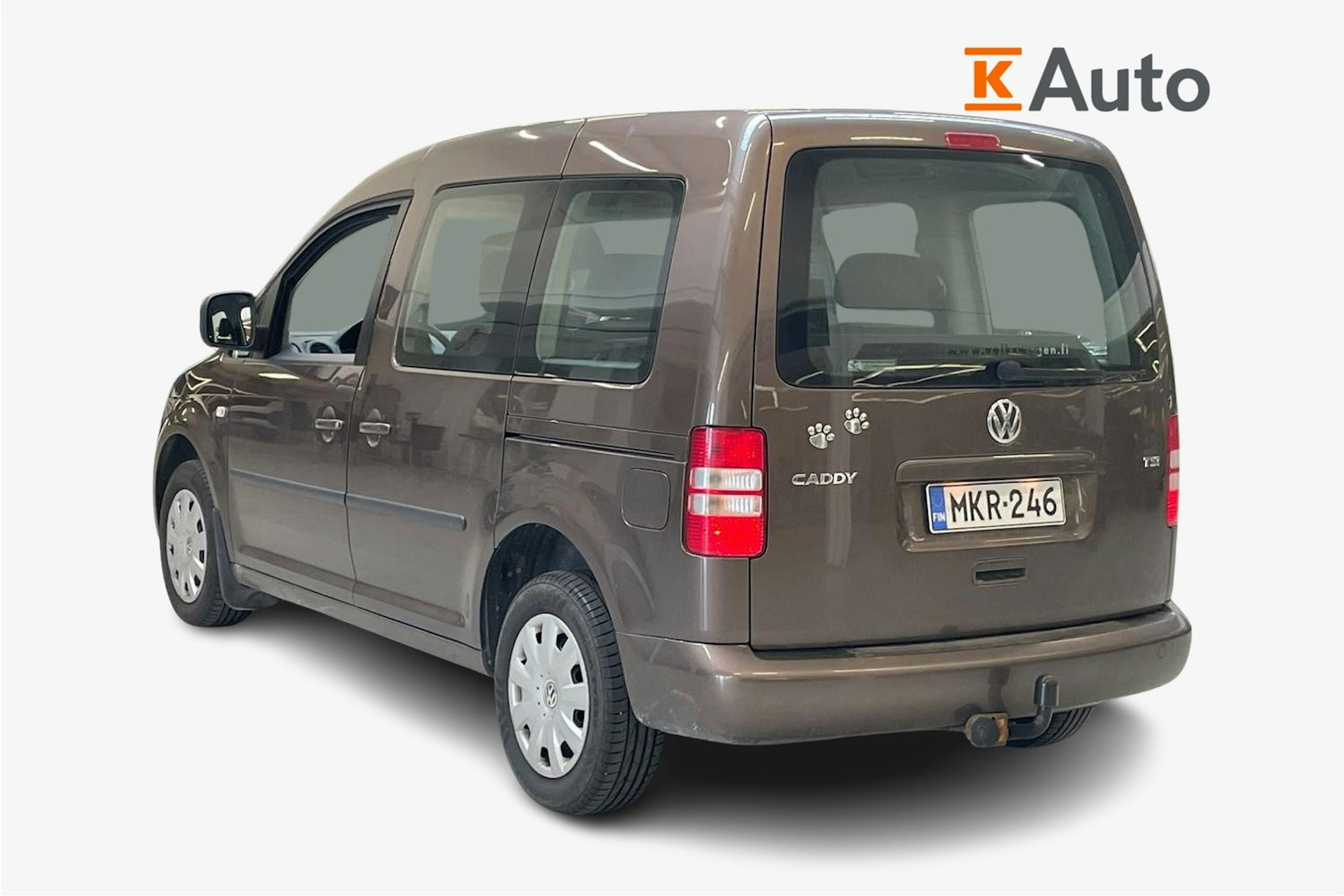 ruskea (beige) Volkswagen Caddy 2011 kuva 2.