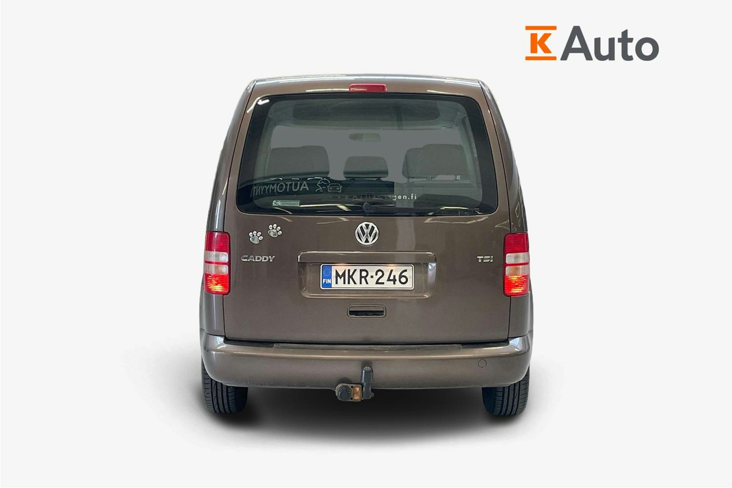 ruskea (beige) Volkswagen Caddy 2011 kuva 3.