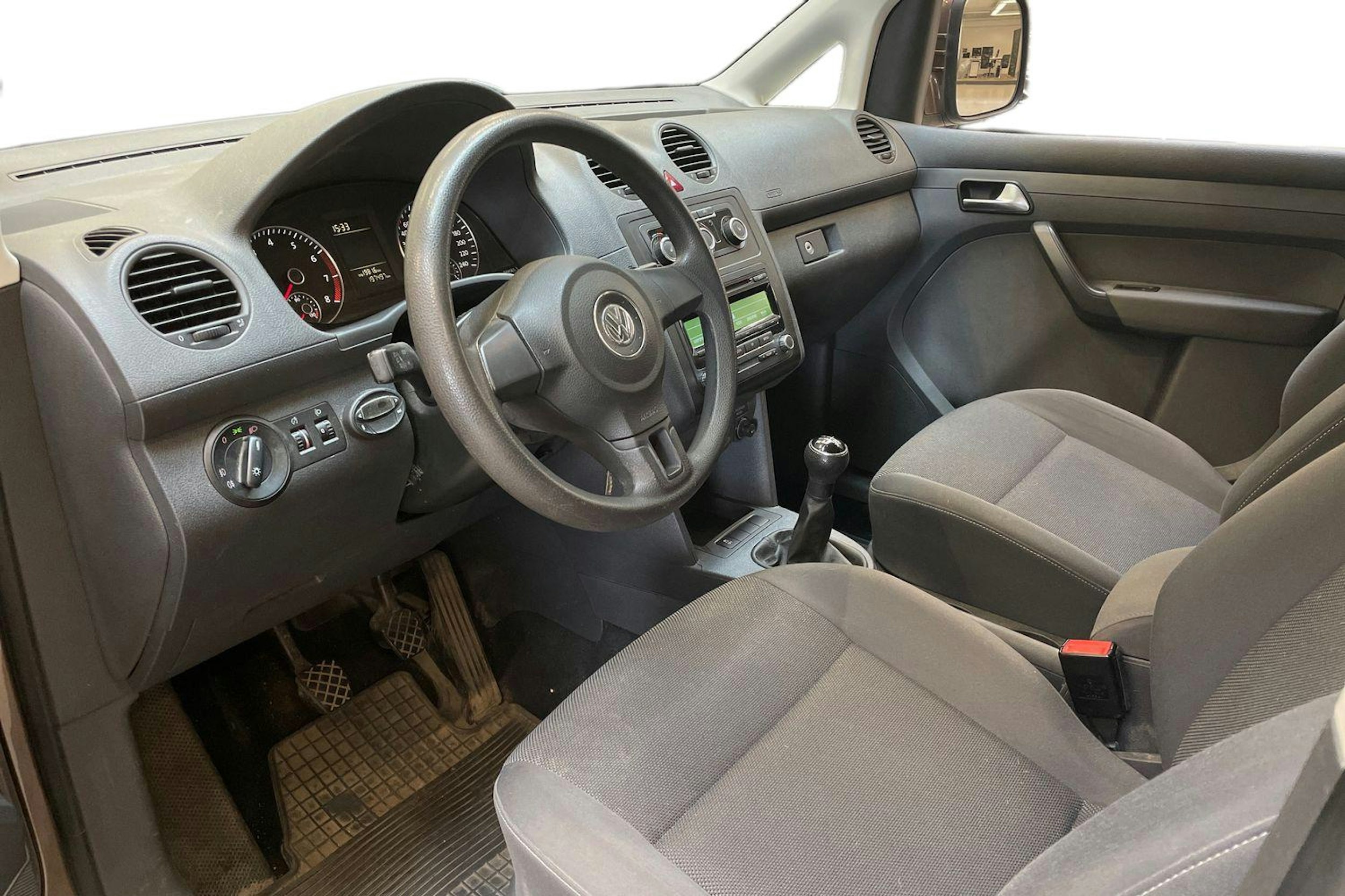 ruskea (beige) Volkswagen Caddy 2011 kuva 6.