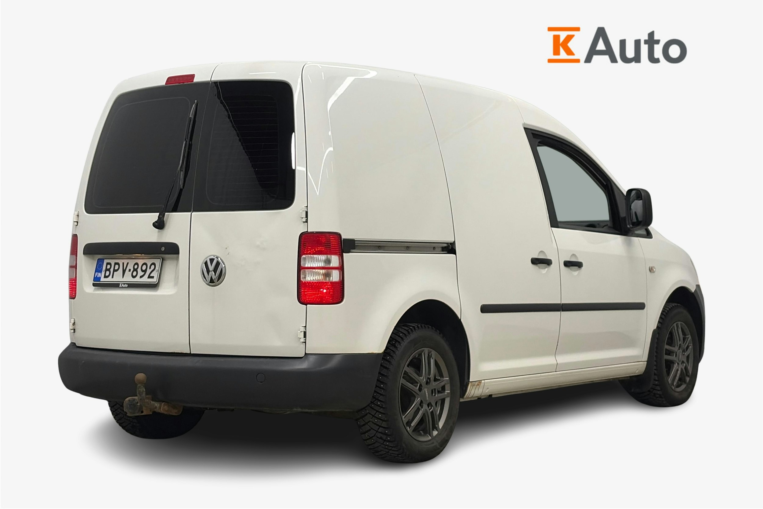 valkoinen Volkswagen Caddy 2012 kuva 3.