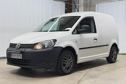 valkoinen Volkswagen Caddy 2012 kuva 8.
