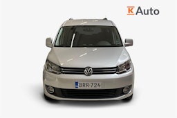 harmaa Volkswagen Caddy 2012 kuva 4.