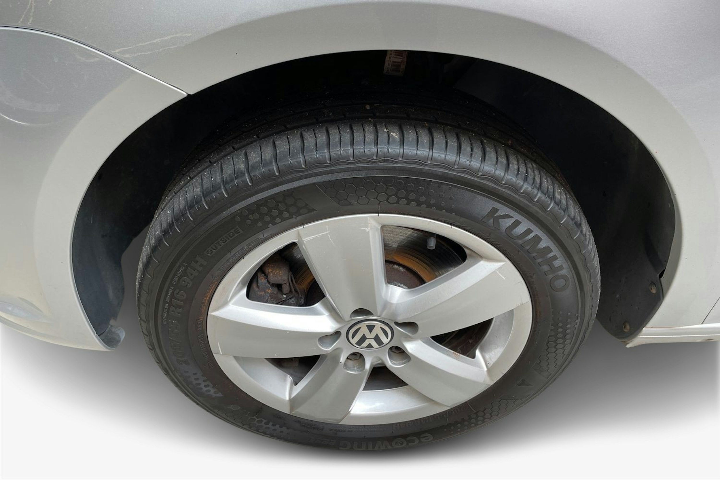 harmaa Volkswagen Caddy 2012 kuva 9.