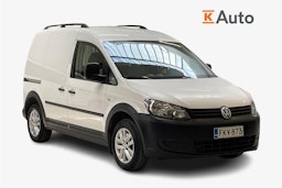 valkoinen Volkswagen Caddy 2012 kuva 1.