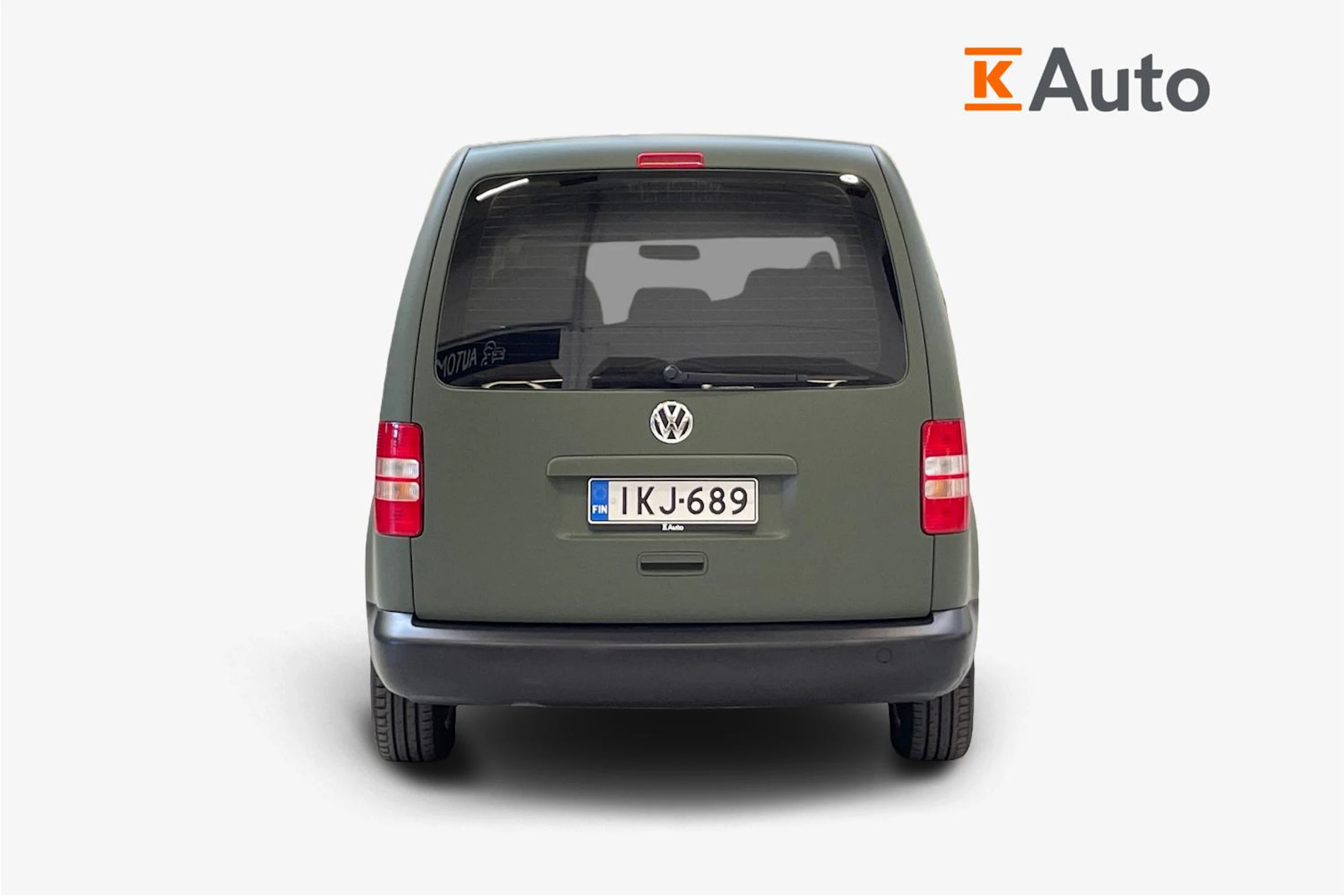 vihreä Volkswagen Caddy 2012 kuva 4.