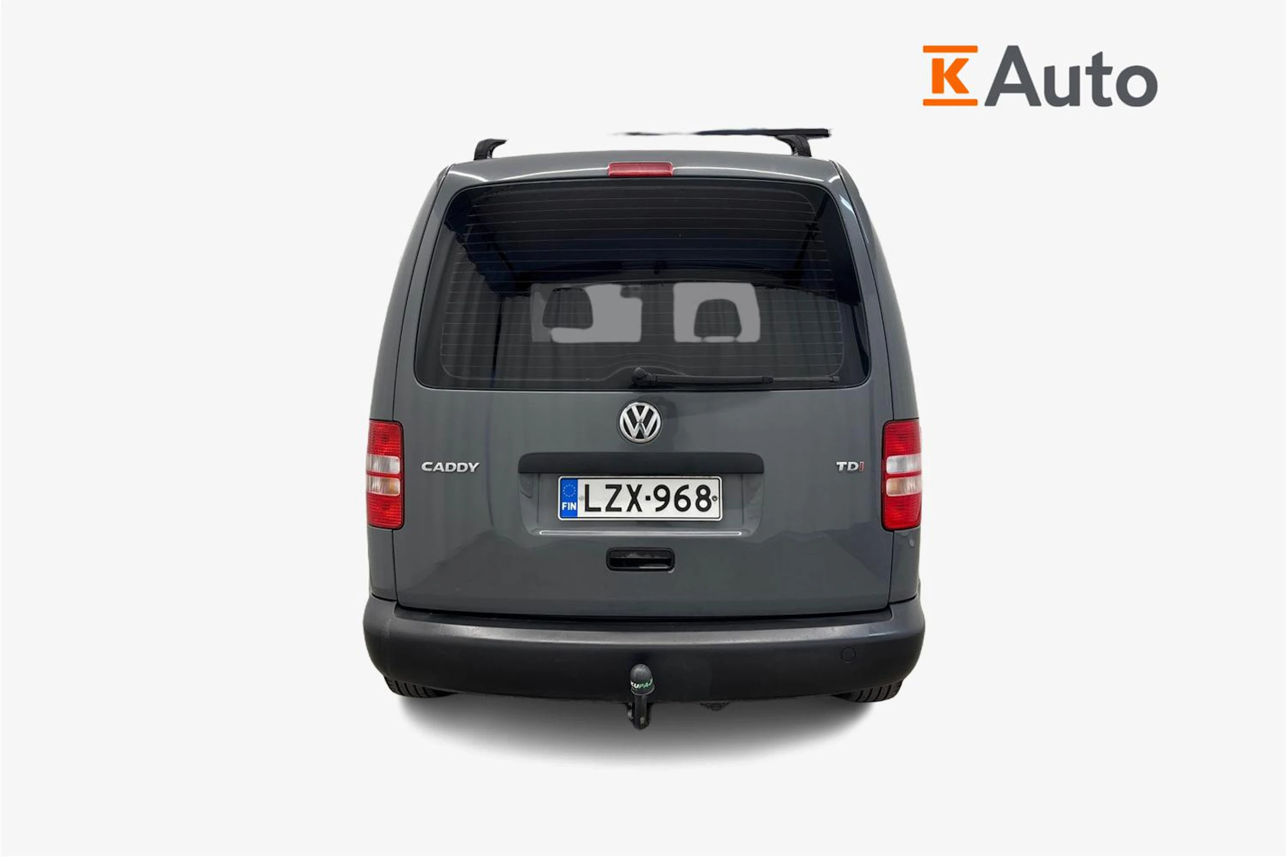 harmaa Volkswagen Caddy 2012 kuva 4.