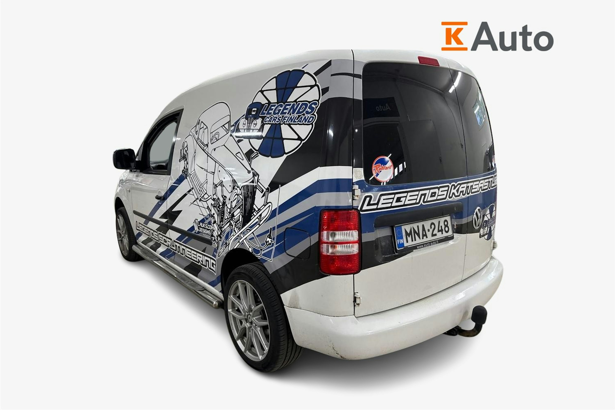 valkoinen Volkswagen Caddy 2012 kuva 2.