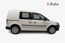 valkoinen Volkswagen Caddy 2012 kuva 7.